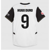 Valencia Hugo Duro #9 Replika Hemmatröja 2024-25 Kortärmad